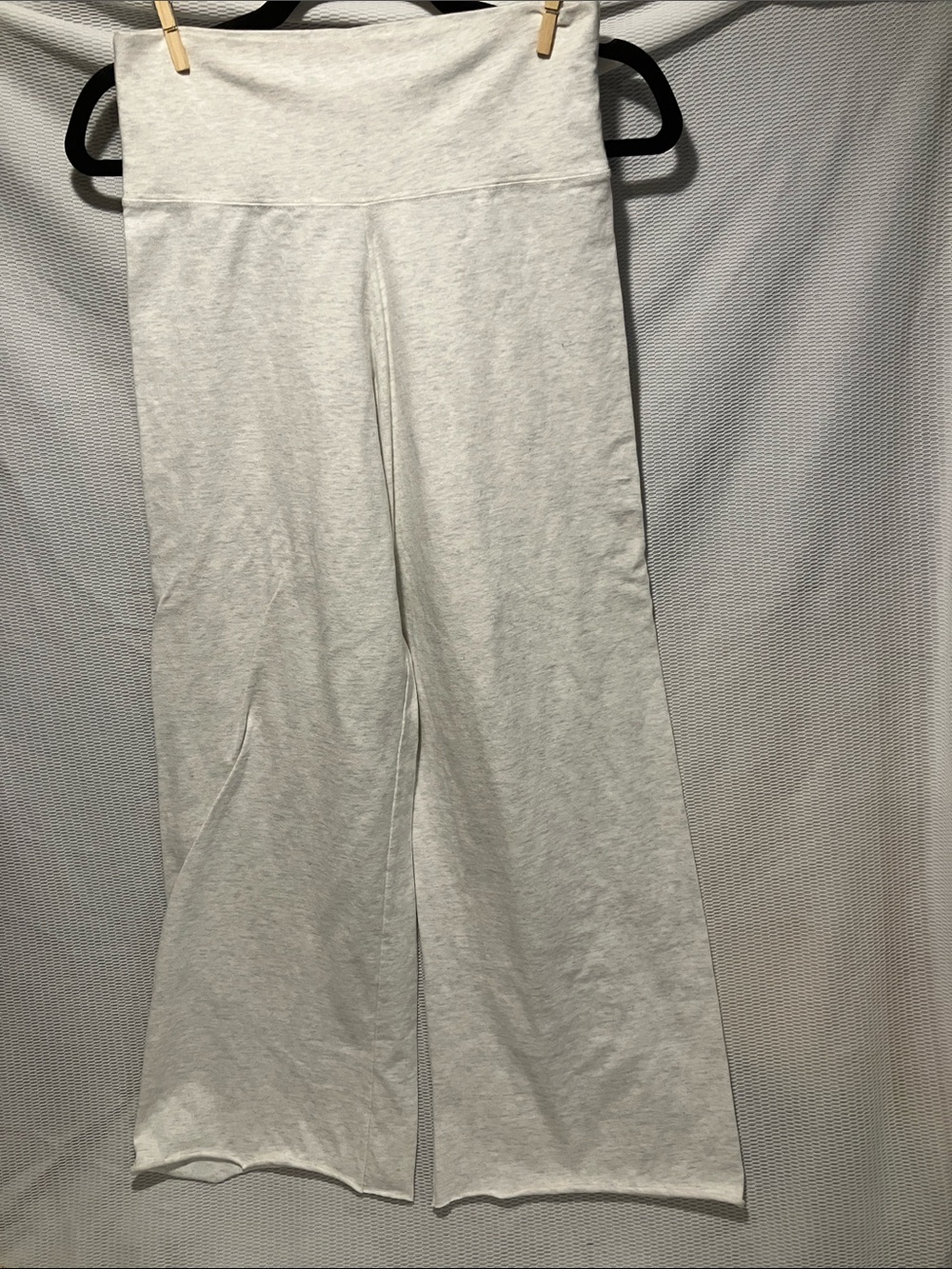 Brandy Melville Heather Cream Printed Care Label Tee